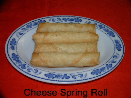 Cheese Spring Roll