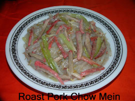 Roast Pork Chow Mein